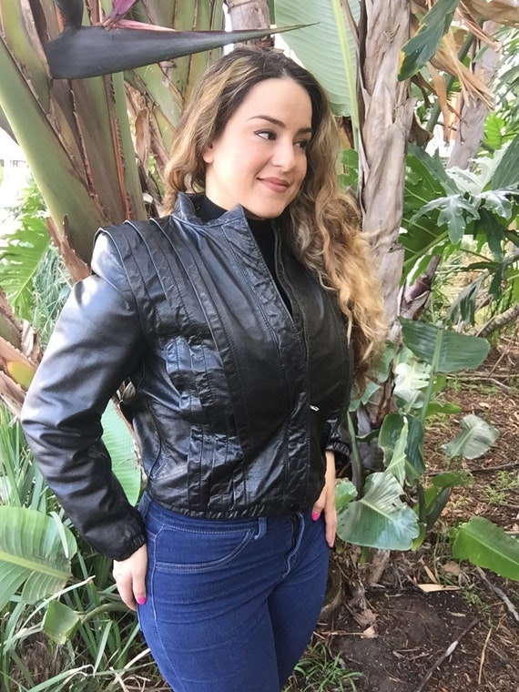 Black Leather Jacket - image 1