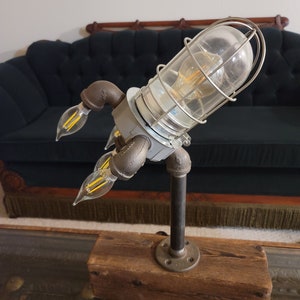 Rocket Lamp