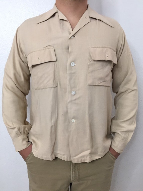 Cream Colored Button Up - image 1