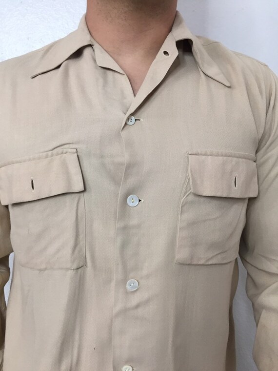 Cream Colored Button Up - image 7