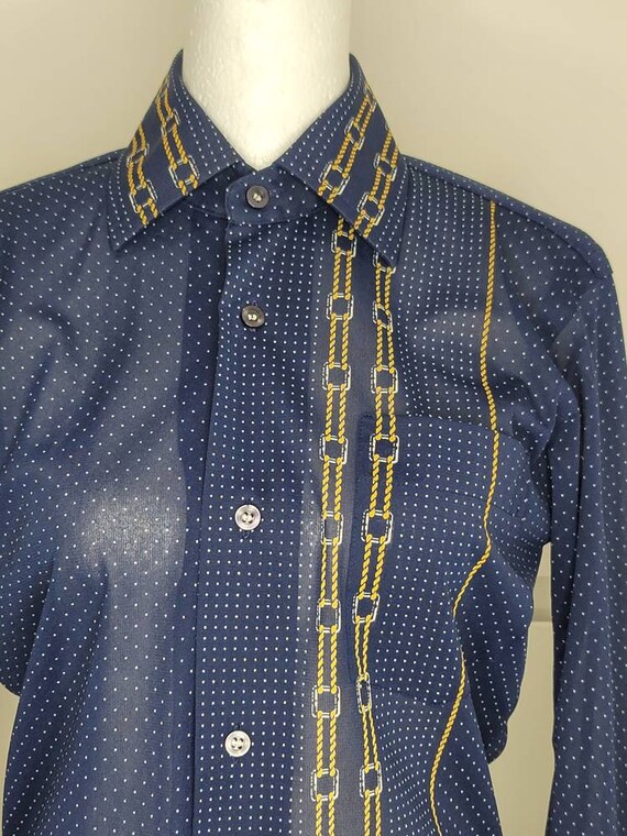 See Through Airy Indian Peasant Blouse, Metallic Thre… Gem