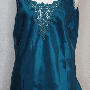 Turquoise Half Slip Camisole