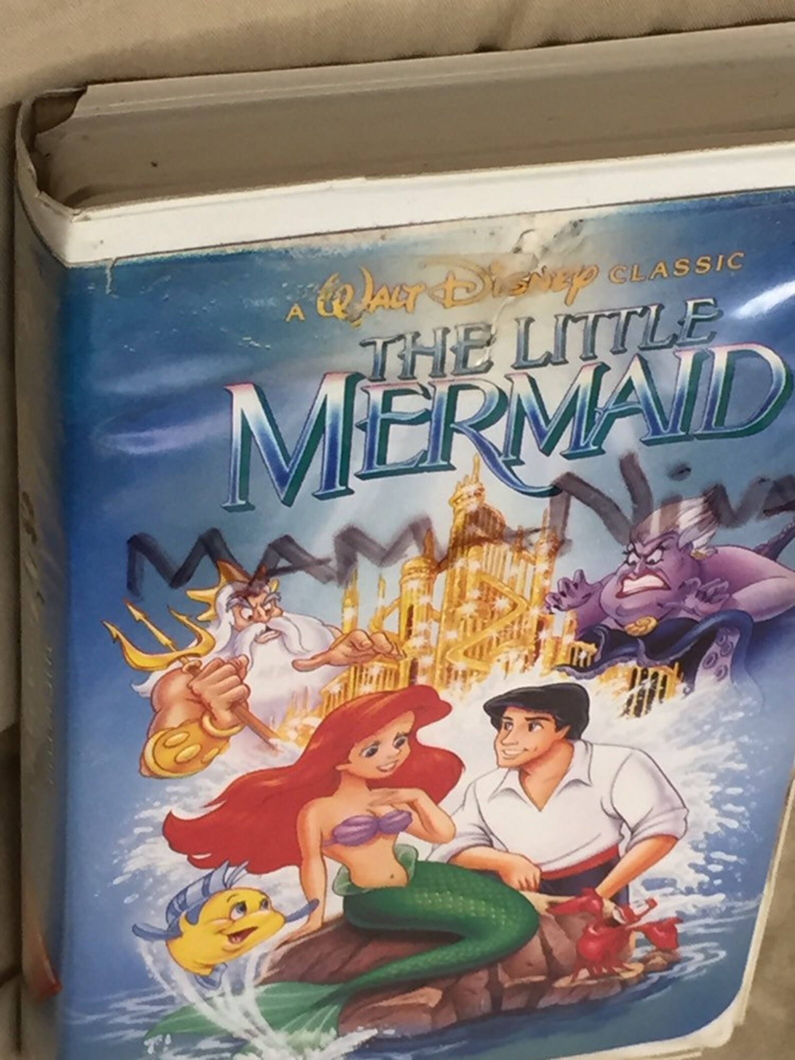Original VHS Little Mermaid | Etsy