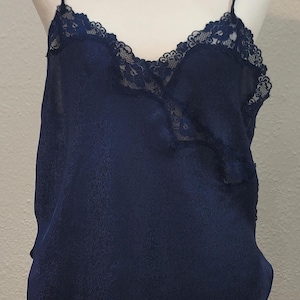 Navy Blue Lingerie Top