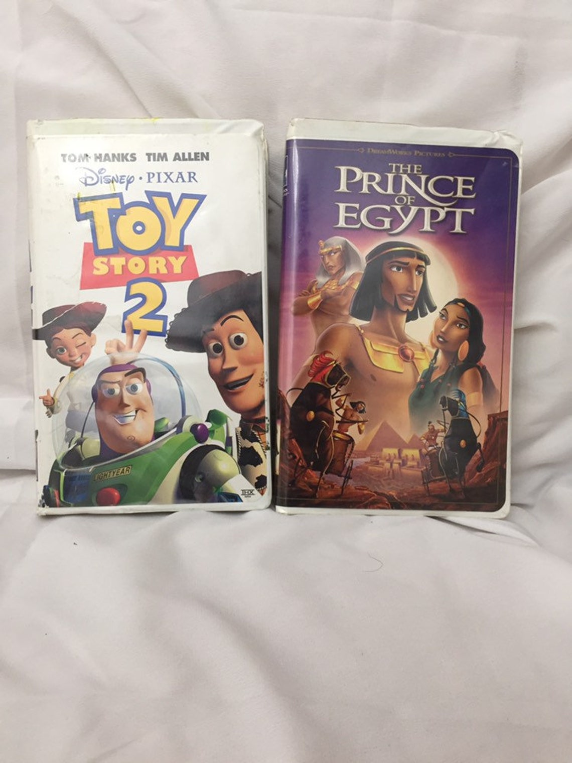 The Prince of Egypt and Toy Story 2 Etsy