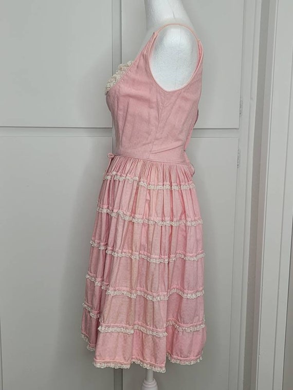 Pretty Pink 50s Dress - image 7