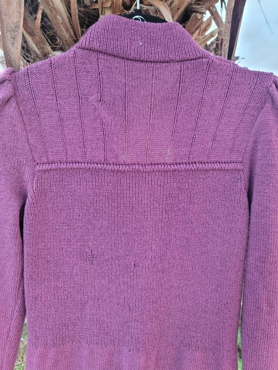 Vintage Purple Dress - image 5