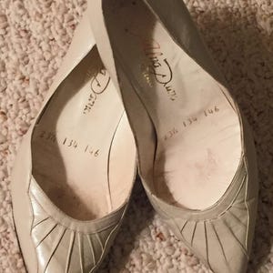 Grey 80s Pumps