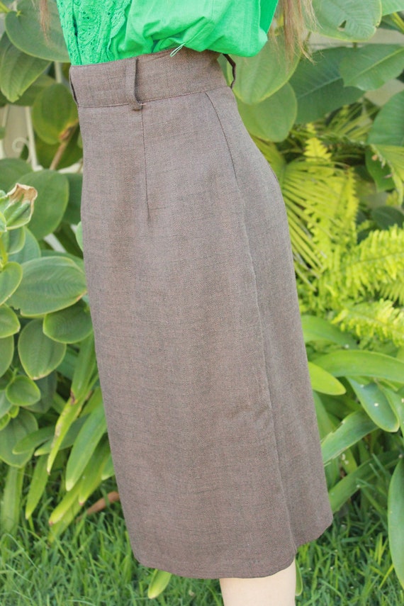 Brown Pencil skirt - image 1