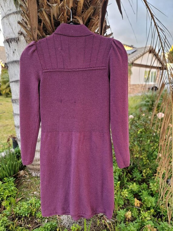 Vintage Purple Dress - image 4