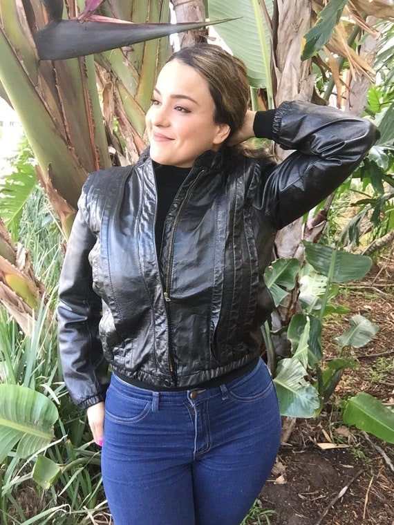 Black Leather Jacket - image 6