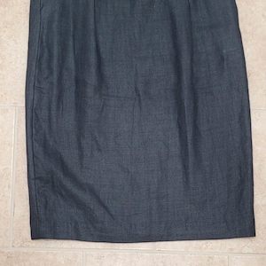 Liz Claiborne Black Linen Skirt