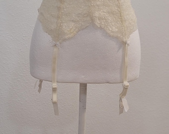 Liguero vintage blanco de Victoria Secret