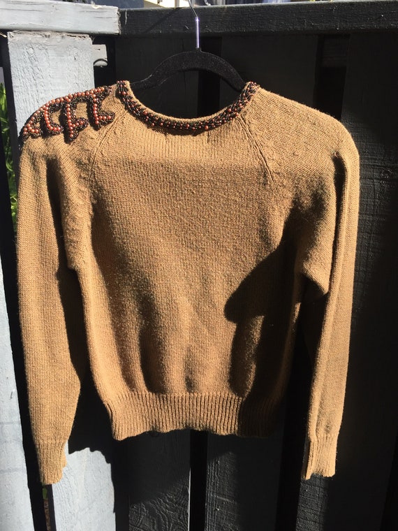 Vintage Embellished Sweater