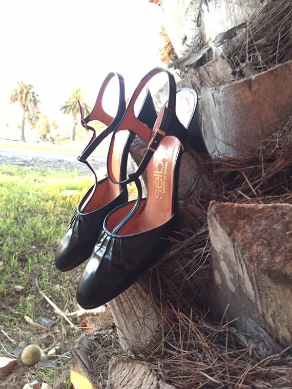 Black Maryjane Shoes - image 3