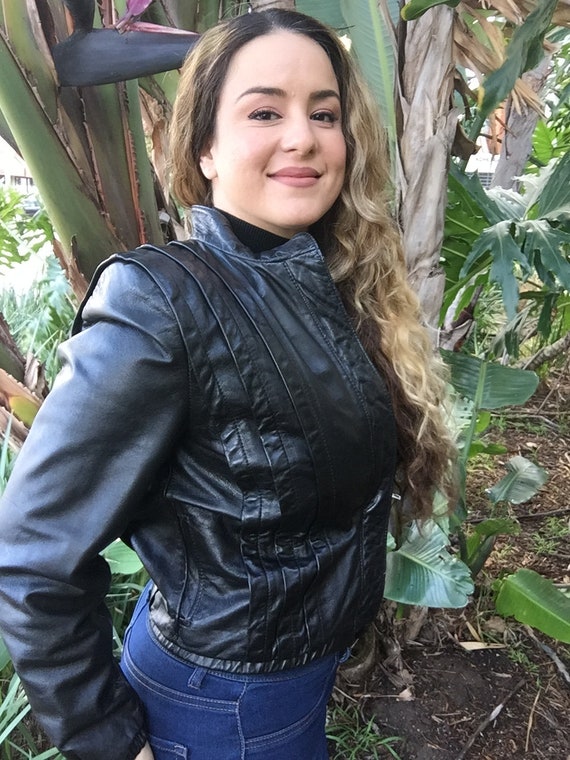 Black Leather Jacket - image 8