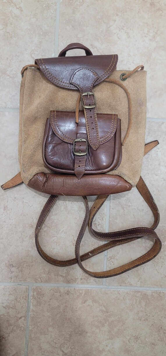Leather Backpack - image 4