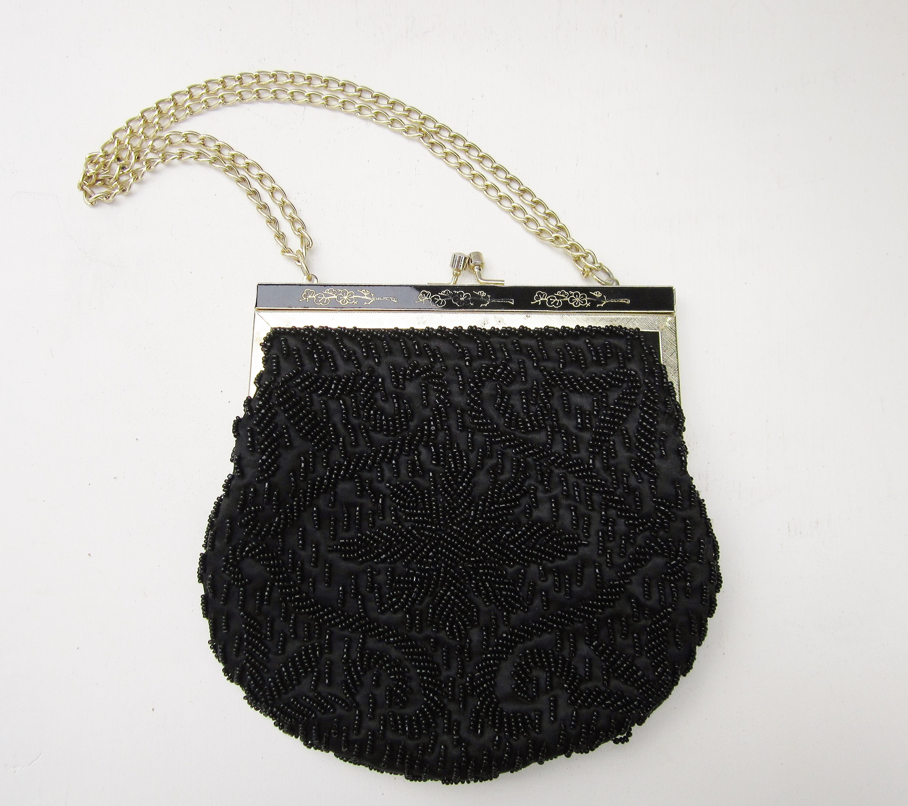 Beaded Clutch Bag Beaded 1920 Purse Styles Vintage Beaded Purse