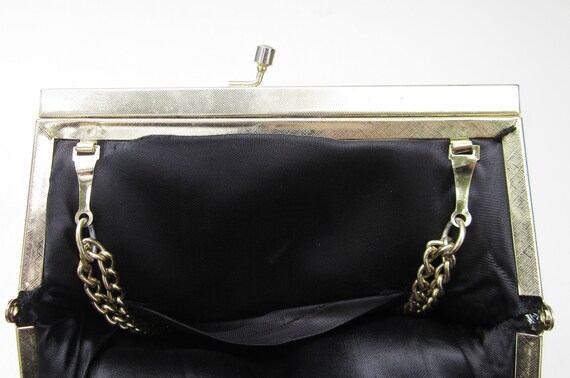 Vintage Perlen Geldbörse, schwarze Geldbörse mit Riemen, antike Handtasche Gatsby Stil, Abend oder formale kleine Geldbörse Vintage Perlen Geldbörse, schwarze Geldbörse mit Riemen, antike Handtasche Gatsby Stil, Abend oder formale kleine Geldbörse