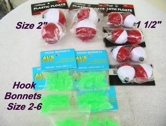 Large Lot of Lure & Jig Making Supplies, Hooks, Sinkers, Line, Spoons,  Etc.. KT 1 