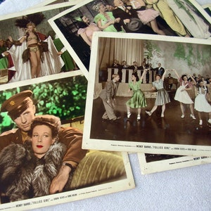 9 Original 1943 Color Movie Still, FOLLIES GIRLS, Wendy Barrie, Doris Nolan