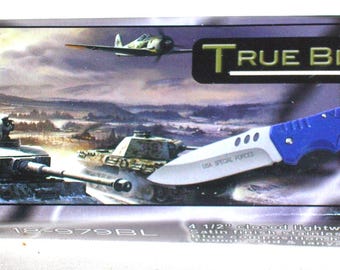 Sztućce Frost 4,5" True Blue Il, 18-979BL, nóż sił specjalnych, partia nr 35