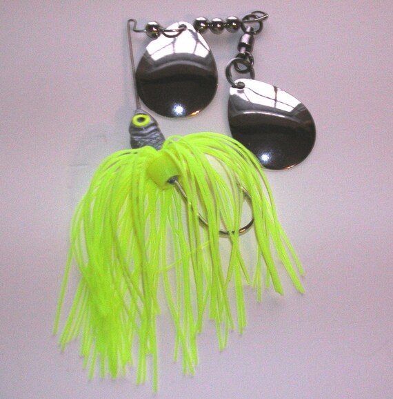 6 Hand Tied 1/4 Oz Spinnerbait, Bass & Freshwater Game Fish Lot A