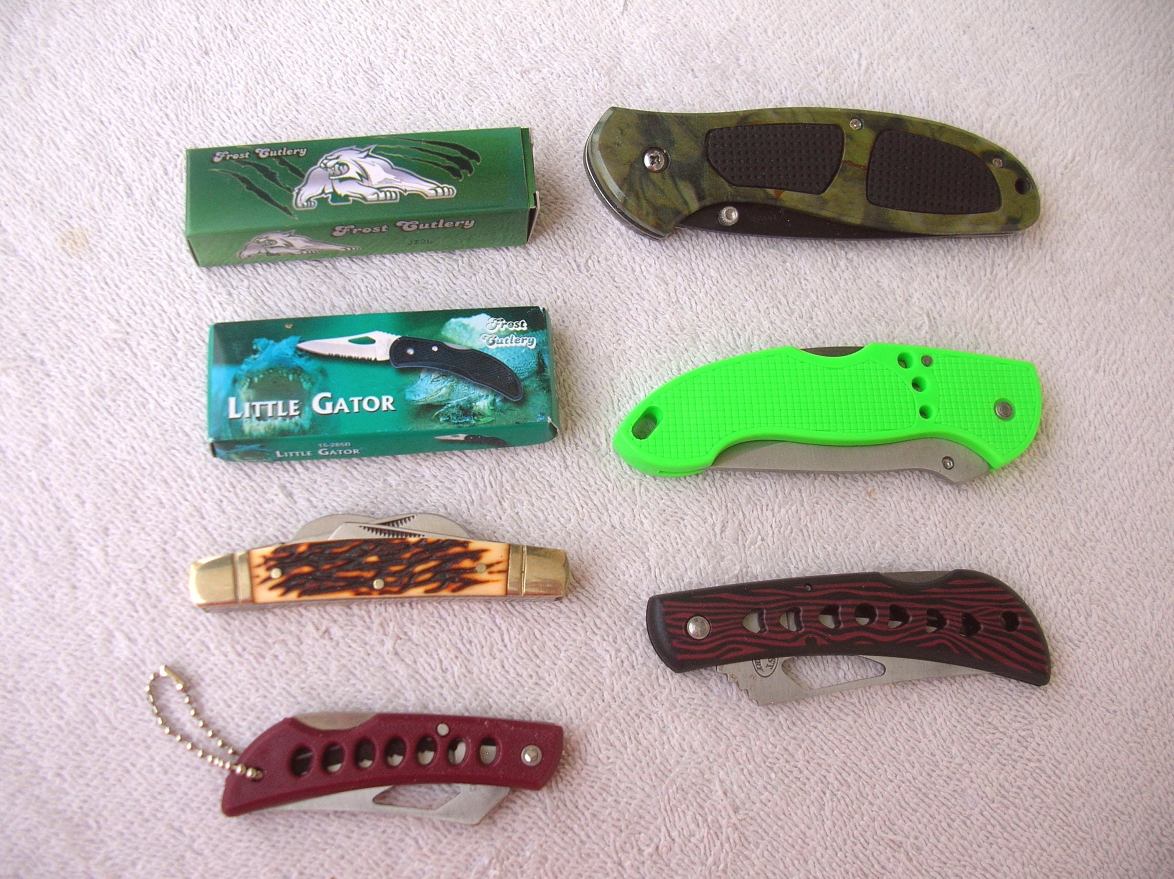 FROST CUTLERY SURGICAL STEEL CHEROKEE JAPAN POCKET KNIFE