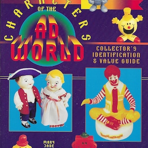 1995 Zany Characters of The Ad World by Jane Lamphier, Identification Guide