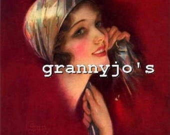 1930 Beautiful Calendar Art Girl, Bloom Of Youth by Haddon Chambers