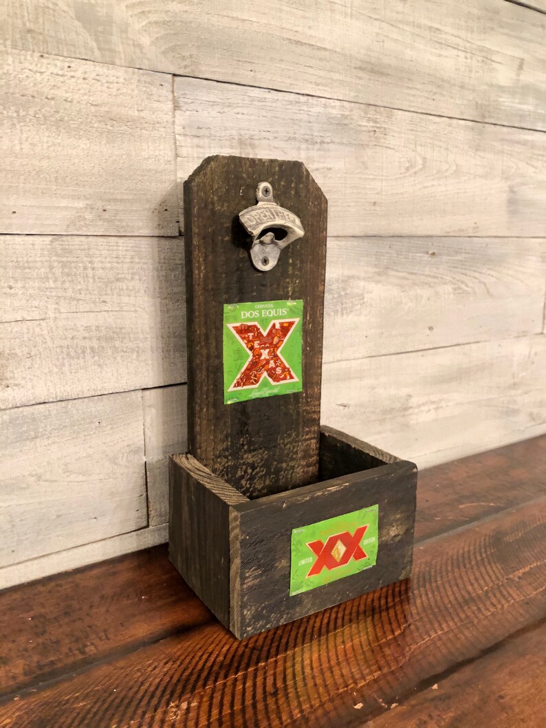 Ouvre-bouteille rustique Dos Equis Beer Cadeau de Noël Fête | Etsy