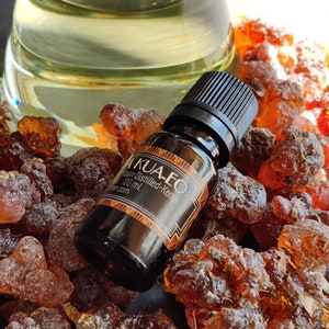 Kua Myrrh Essential Oil-RARE!! Sweet Myrrh Essential oil-From the Samburu women of Northern Kenya-Sustainable Harvest!