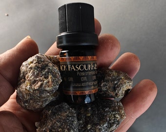 Black Fasoukh Essential oil-Exotic, Smooth & Sweet-Artisan distilled-For perfume, Aromatherapy and Folk Magic