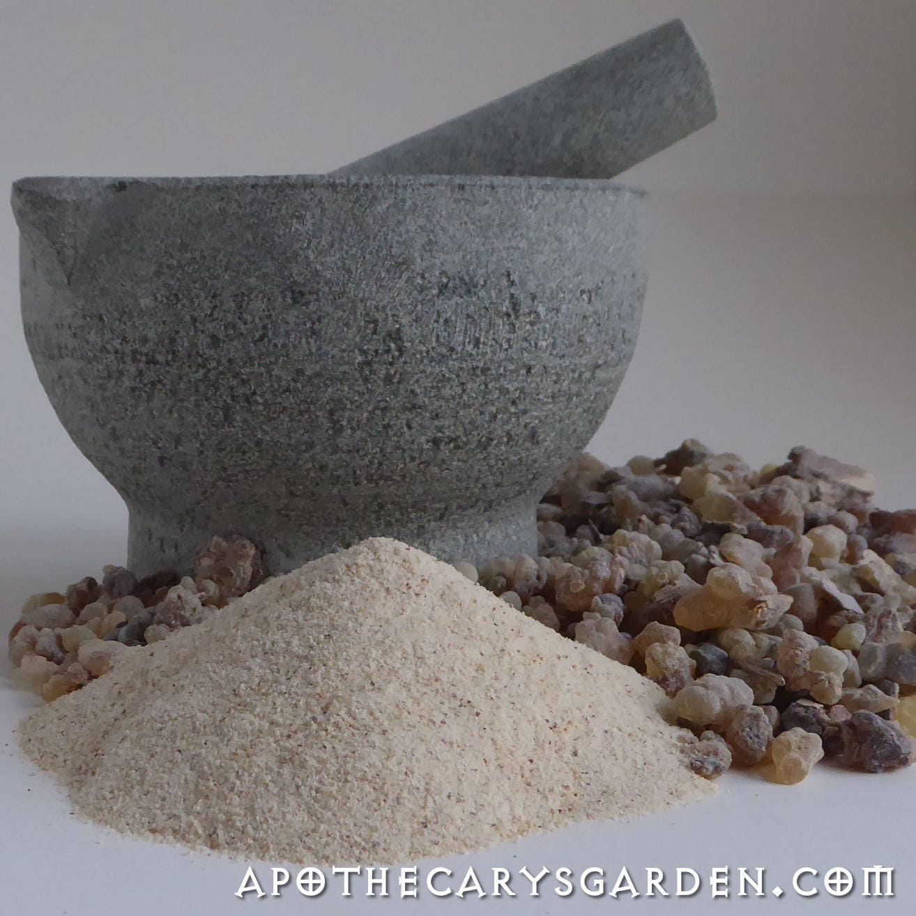 Powdered Frankincense Sacra-For medicine, incense, perfume-Pure & ground in-house