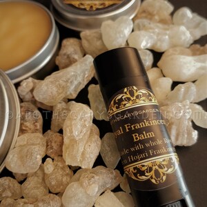 Royal Frankincense Balm A fragrant, skin & joint-loving preparation made with whole Royal Green Hojari Frankincense-Boswellic Acids image 4