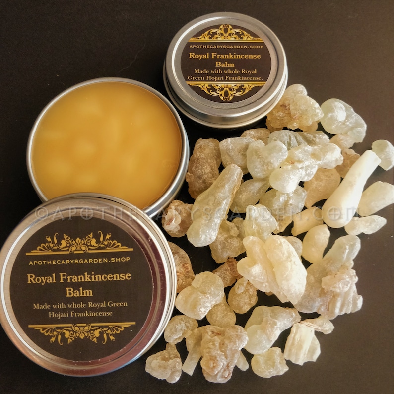 Royal Frankincense Balm A fragrant, skin & joint-loving preparation made with whole Royal Green Hojari Frankincense-Boswellic Acids image 10