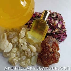 Frankincense Rose Serum with Royal Green Hojari Frankincense and Myrrh-Boswellic Acids-An Astrodynamic preparation. image 9