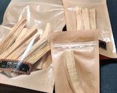 Palo Santo sticks. Intensely fragrant Pieces-NEW FRESH SHIPMENT! Natural Incense-Bursera Graveolens-Sustainable harvest-Peru