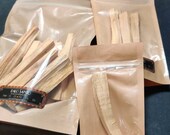 Palo Santo sticks. Intensely fragrant Pieces-NEW FRESH SHIPMENT! Natural Incense-Bursera Graveolens-Sustainable harvest-Peru