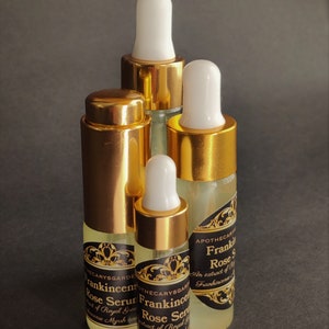 Frankincense Rose Serum with Royal Green Hojari Frankincense and Myrrh-Boswellic Acids-An Astrodynamic preparation. image 1