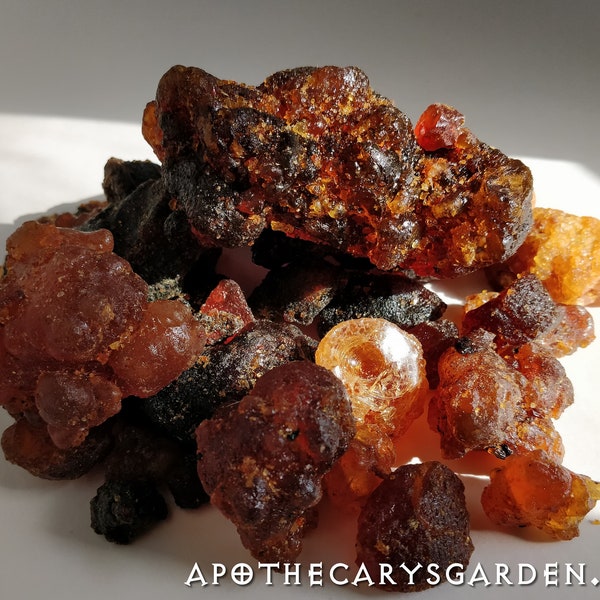 Kua Myrrh-Perfumed Myrrh-Commiphora Kua-Scented Myrrh-Socotra-Yemen-Perfume & Incense