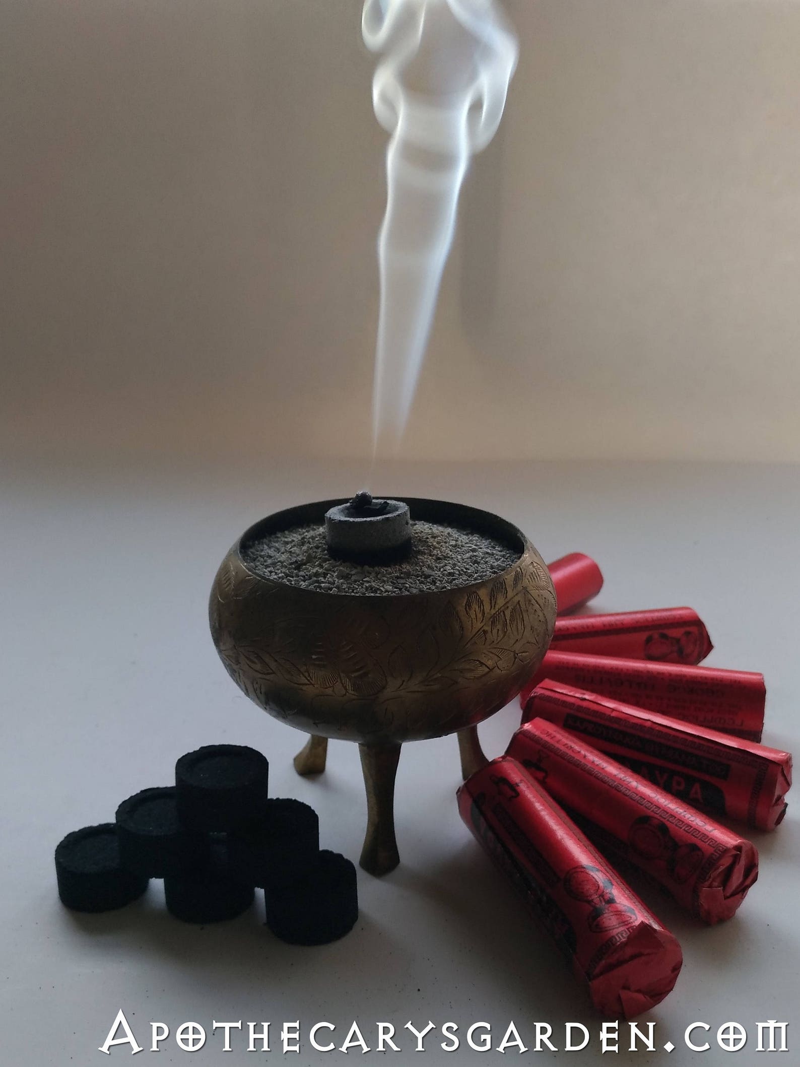 Charcoal Pucks for Burning Incense. High Quality Quicklight Etsy