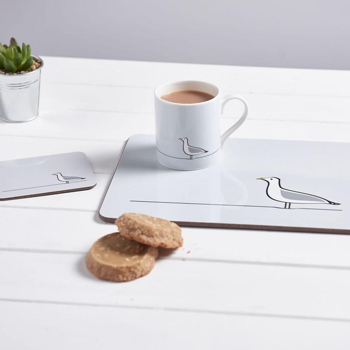 Seagull Placemat Seagull Gifts Modern Placemat Nautical Etsy UK