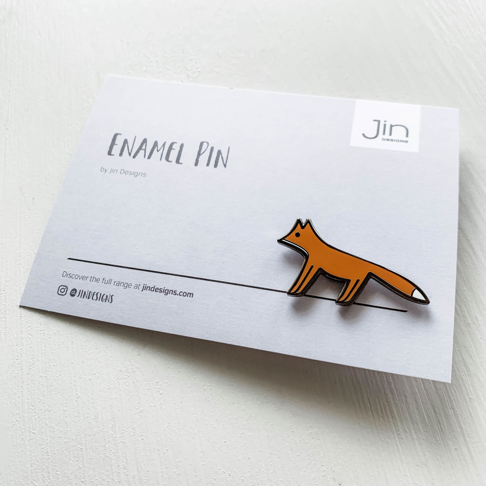 Fox Enamel Pin Lapel Pin Fox Pin Badge Gift for Fox Lover Etsy UK