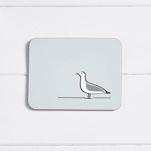 Seagull Coaster, Seaside Gift, Housewarming Gift, Beach Decor