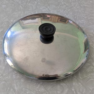 Revereware Stainless Steel Pot Lid 8 3/4" fits 9 1/4" Diameter Pot/Pan