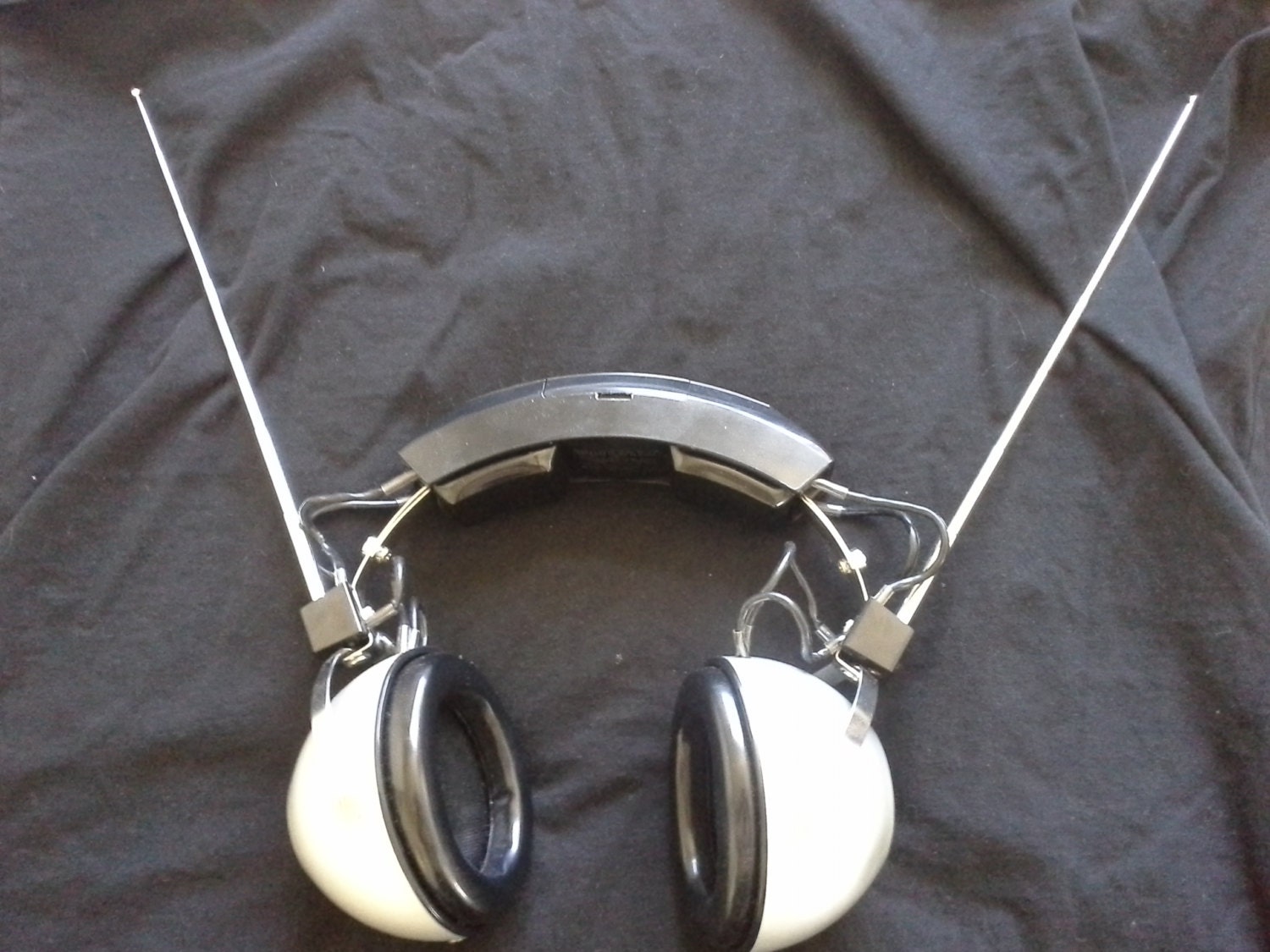 【激レア】ナショナルパナソニック FMステレオヘッドセット RF-60 Panasonic RF-60 FM Stereo Headphone Great Retro/midcentury
