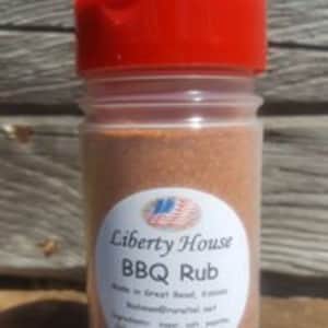 BBQ Rub, Seasoning, BBQ, Barbecue, Chips, Kansas, Seasoning Mix, No MSG, 6.5 oz shaker bottle
