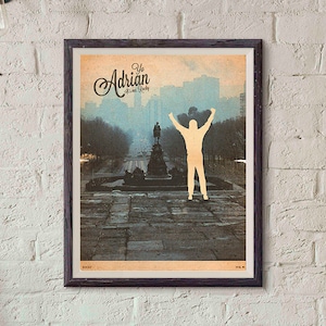 Rocky Movie Poster / Rocky Print / Vintage Style / Magazine Retro Print / Rocky Balboa / Rocky poster / boxing