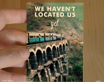 The Darjeeling Limited II Wes anderson print -  ACEO ATC Mini Print Card - Pick your Size